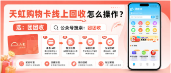 【团团收】天虹购物卡线上回收怎么操作?从查价到提交的流程手册